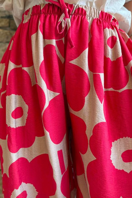 Carnaby Balloon Cuff Pant Sangria & Tan